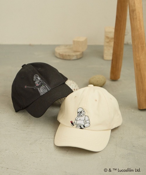GLOBAL WORK(グローバルワーク)の「【STAR WARS(スター・ウォーズ)】刺繍キャップ/666039(キャップ・メンズ・オフホワイト・FREE)」の9枚目の写真