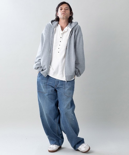EGO TRIPPING(エゴトリッピング)の「mp15098- USN-DENIMTROUSERS damage デニムパンツ(626702)(デニムパンツ・メンズ・ライトインディゴブルー/ブルー系その他/インディゴブルー/ブルー系その他2・29/31/33)」の17枚目の写真