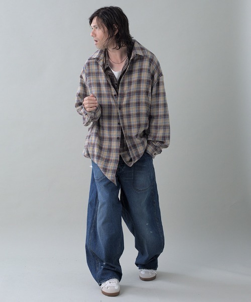 EGO TRIPPING(エゴトリッピング)の「mp15098- USN-DENIMTROUSERS damage デニムパンツ(626702)(デニムパンツ・メンズ・ライトインディゴブルー/ブルー系その他/インディゴブルー/ブルー系その他2・29/31/33)」の18枚目の写真