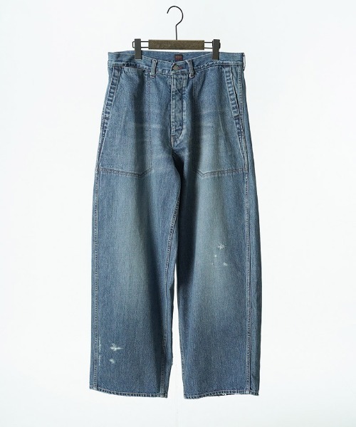 EGO TRIPPING(エゴトリッピング)の「mp15098- USN-DENIMTROUSERS damage デニムパンツ(626702)(デニムパンツ・メンズ・ライトインディゴブルー/ブルー系その他/インディゴブルー/ブルー系その他2・29/31/33)」の21枚目の写真