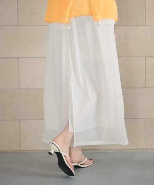 LAULEN(ローレン)の「square toe thong sandals /スクエアトゥ トングサンダル(サンダル・レディース・ブラウン/アイボリー/ベージュ/ブラック/ボルドー・23cm/24cm/24.5cm)」の18枚目の写真