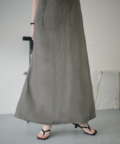 LAULEN(ローレン)の「square toe thong sandals /スクエアトゥ トングサンダル(サンダル・レディース・ブラウン/アイボリー/ベージュ/ブラック/ボルドー・23cm/24cm/24.5cm)」の10枚目の写真