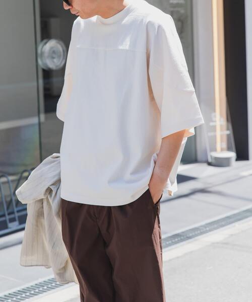 FORK&SPOON(フォークアンドスプーン)の「FORK&SPOON ヘビーウェイトフットボールTシャツ(Tシャツ/カットソー・メンズ・ネイビー/アイボリー・5/4)」の7枚目の写真