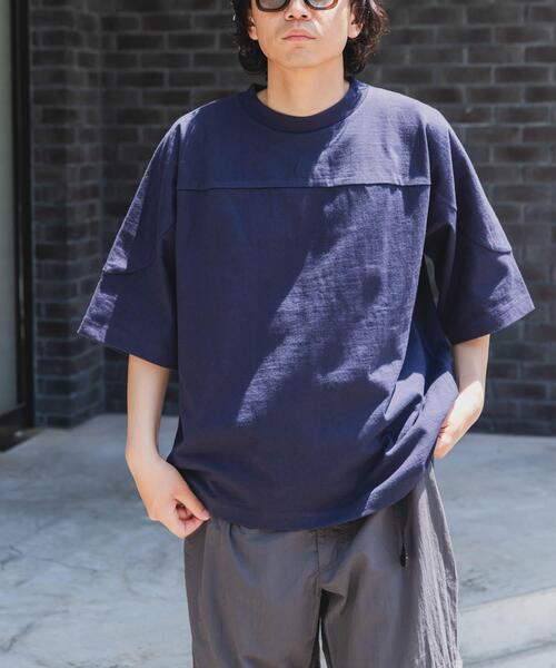 FORK&SPOON(フォークアンドスプーン)の「FORK&SPOON ヘビーウェイトフットボールTシャツ(Tシャツ/カットソー・メンズ・ネイビー/アイボリー・5/4)」の13枚目の写真