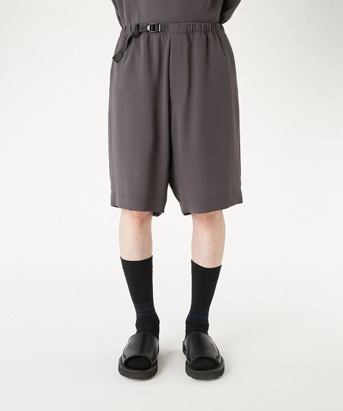 N.HOOLYWOOD COMPILE(N.ハリウッド コンパイル)の「WEBBING BELT HALF PANTS(その他パンツ・メンズ・チャコール/ブラック・40/36/38)」の11枚目の写真