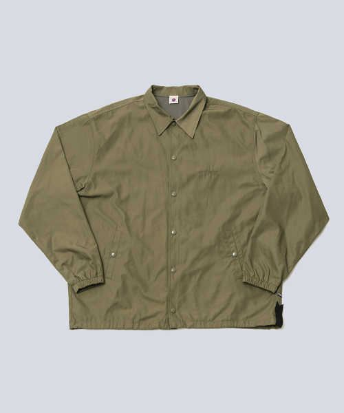 STANCE SEOUL(スタンス・ソウル)の「LOGO COACH JACKET (KHAKI)(ナイロンジャケット・レディース・その他・SMALL/LARGE)」の1枚目の写真