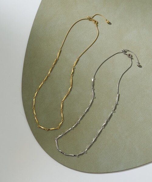 collex(コレックス)の「【dignif】【金属アレルギー対応】ネックレス Shimmer Line(ネックレス・レディース・シルバー/ゴールド・フリー)」の4枚目の写真