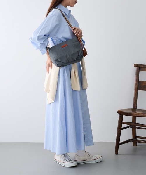 toleur(トーラ)の「【toleur】コットンナイロンドットS刺繍ショルダーバック 13008(ショルダーバッグ・レディース・カーキ/グレー/ブラウン/ライトグレー・FREE)」の11枚目の写真