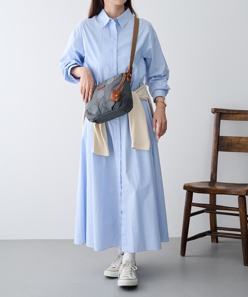 toleur(トーラ)の「【toleur】コットンナイロンドットS刺繍ショルダーバック 13008(ショルダーバッグ・レディース・カーキ/グレー/ブラウン/ライトグレー・FREE)」の12枚目の写真