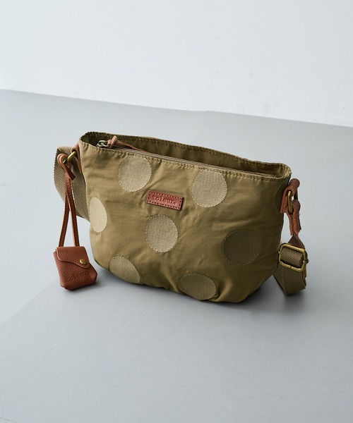toleur(トーラ)の「【toleur】コットンナイロンドットS刺繍ショルダーバック 13008(ショルダーバッグ・レディース・カーキ/グレー/ブラウン/ライトグレー・FREE)」の21枚目の写真