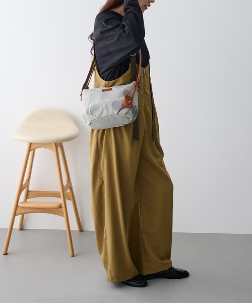 toleur(トーラ)の「【toleur】コットンナイロンドットS刺繍ショルダーバック 13008(ショルダーバッグ・レディース・カーキ/グレー/ブラウン/ライトグレー・FREE)」の20枚目の写真