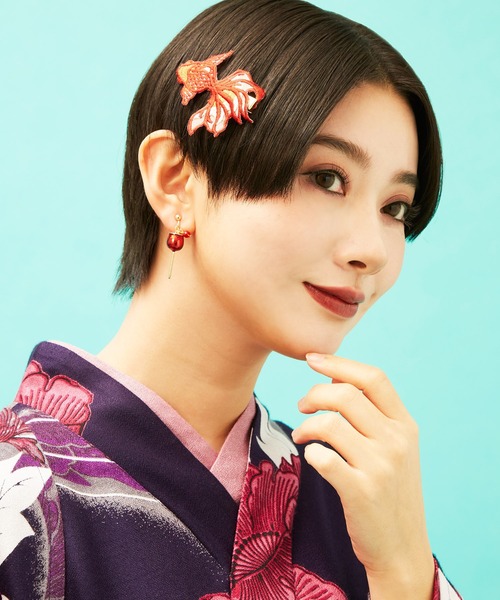 倭物やカヤ（ワモノヤカヤ）の「【倭物やカヤ】日本のお祭りイヤリング（イヤリング・レディース・その他1/その他2/その他3・FREE）」の6枚目の写真