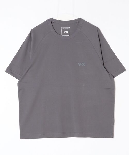 Y-3(ワイスリー)の「Y-3 BOXY SHORT SLEEVE TEE(Tシャツ/カットソー・メンズ・グレー・X-SMALL/SMALL/MEDIUM/LARGE/X-LARGE/XX-LARGE)」の5枚目の写真