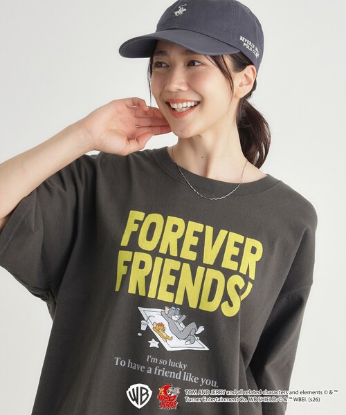 Right-on(ライトオン)の「◆【トムとジェリー】プリントTシャツ(Tシャツ/カットソー・メンズ・ブラック系/ホワイト系1/ブルー系5/チャコール・06/03/04/05)」の17枚目の写真