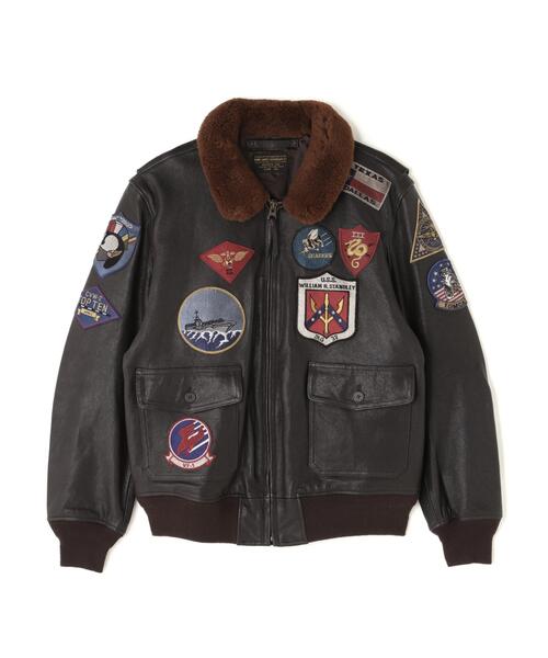 TOP GUN(トップガン)の「GOAT G-1 TOP GUN / ゴート G-1 トップガン / AVIREX / アヴィレックス(ミリタリージャケット・メンズ・ブラウン・36/44/42/38)」の1枚目の写真