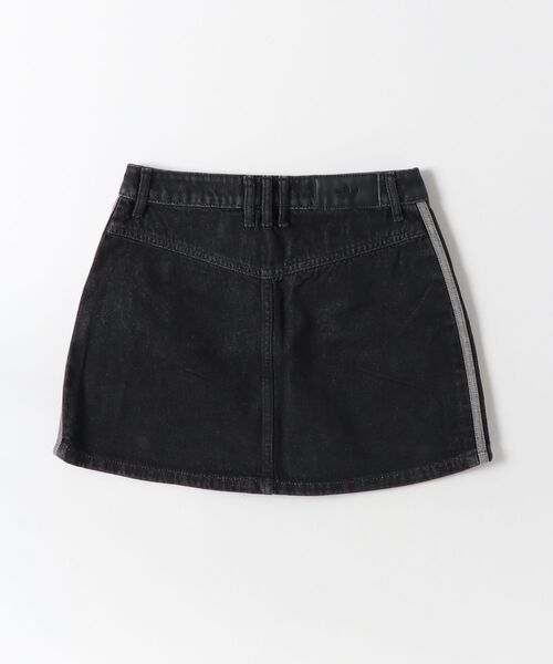 adidas(アディダス)の「MID RISE DENIM SKIRT / アディダスオリジナルス adidas Originals(デニムスカート・レディース・ブラック・XX-LARGE/LARGE/MEDIUM/SMALL/X-LARGE/X-SMALL)」の6枚目の写真