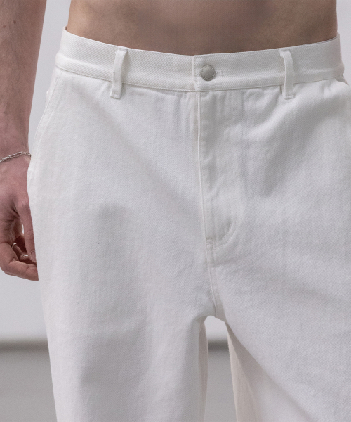DECOROSO（デコローゾ）の「ツイルコットンセミワイドパンツ[ホワイト]（その他パンツ・メンズ・その他・MEDIUM/LARGE/X-LARGE）」の21枚目の写真
