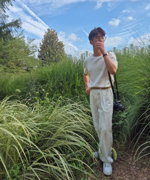 DECOROSO（デコローゾ）の「ツイルコットンセミワイドパンツ[ホワイト]（その他パンツ・メンズ・その他・MEDIUM/LARGE/X-LARGE）」の20枚目の写真