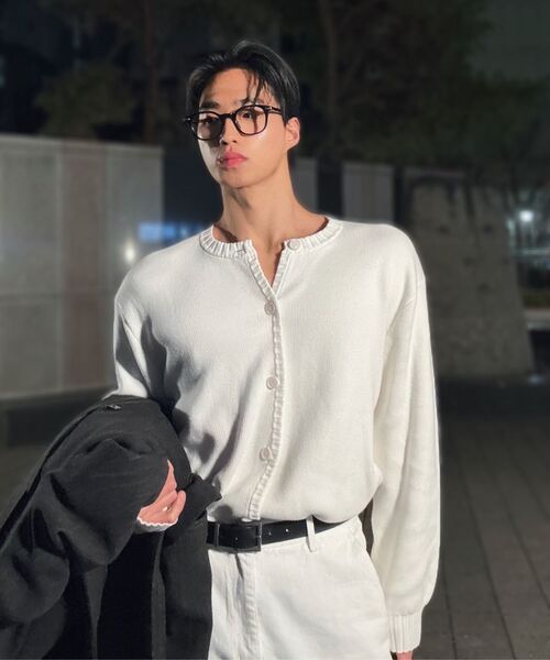 DECOROSO（デコローゾ）の「ツイルコットンセミワイドパンツ[ホワイト]（その他パンツ・メンズ・その他・MEDIUM/LARGE/X-LARGE）」の7枚目の写真