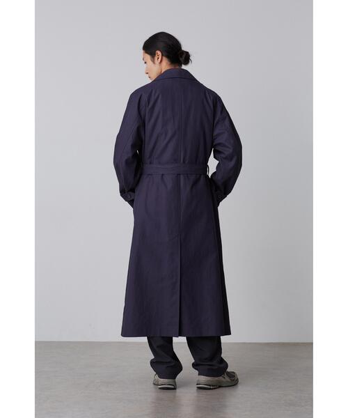 YLEVE(イレーヴ)の「YLEVE / HIGHDENSITY COTTON BROAD LINER COAT(トレンチコート・メンズ・カーキ/ネイビー・3)」の21枚目の写真