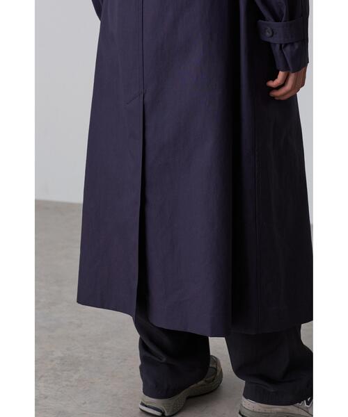 YLEVE(イレーヴ)の「YLEVE / HIGHDENSITY COTTON BROAD LINER COAT(トレンチコート・メンズ・カーキ/ネイビー・3)」の17枚目の写真