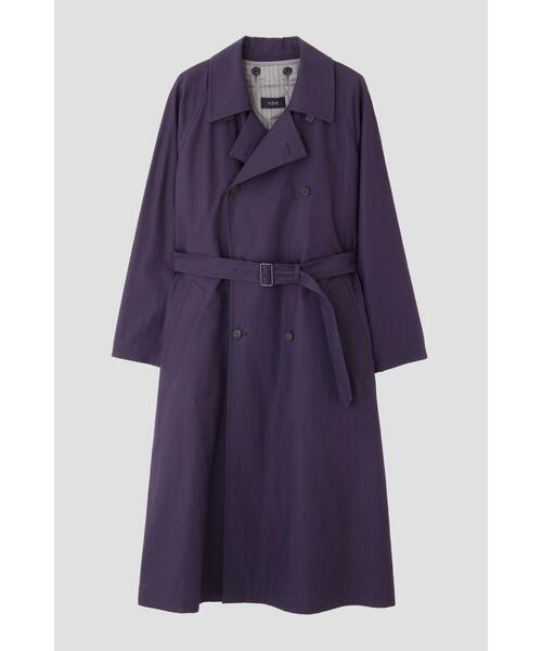YLEVE(イレーヴ)の「YLEVE / HIGHDENSITY COTTON BROAD LINER COAT(トレンチコート・メンズ・カーキ/ネイビー・3)」の16枚目の写真
