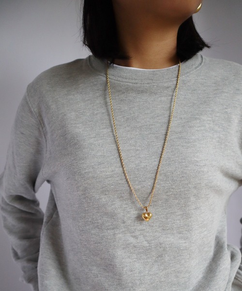 TUWAKRIM(トゥワクリム)の「【TUWAKRIM】Heart Necklace(ネックレス・レディース・ゴールド・MEDIUM)」の10枚目の写真