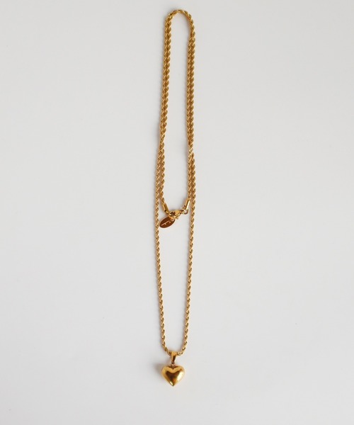 TUWAKRIM(トゥワクリム)の「【TUWAKRIM】Heart Necklace(ネックレス・レディース・ゴールド・MEDIUM)」の13枚目の写真