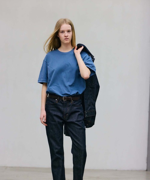 FACTOTUM(ファクトタム)の「【FACTOTUM】 Seed Stitch Jersey S/S-T(Tシャツ/カットソー・メンズ・ダークグレー/サックスブルー・48/46)」の6枚目の写真