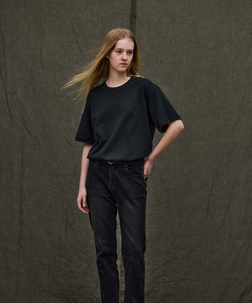 FACTOTUM(ファクトタム)の「【FACTOTUM】 Seed Stitch Jersey S/S-T(Tシャツ/カットソー・メンズ・ダークグレー/サックスブルー・48/46)」の10枚目の写真