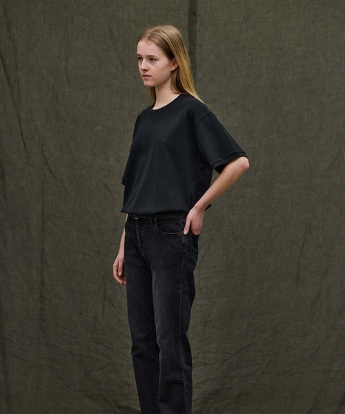 FACTOTUM(ファクトタム)の「【FACTOTUM】 Seed Stitch Jersey S/S-T(Tシャツ/カットソー・メンズ・ダークグレー/サックスブルー・48/46)」の11枚目の写真