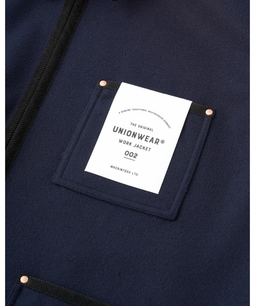 Traditional Weatherwear(トラディショナルウェザーウェア)の「WORK JACKET 002 ZIP(カバーオール・メンズ・ネイビー/ブラック/チョコ・36/38/34)」の13枚目の写真