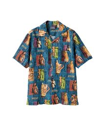 HYSTERIC GLAMOUR | TIKI BOP柄 オープンカラーシャツ(シャツ/ブラウス)