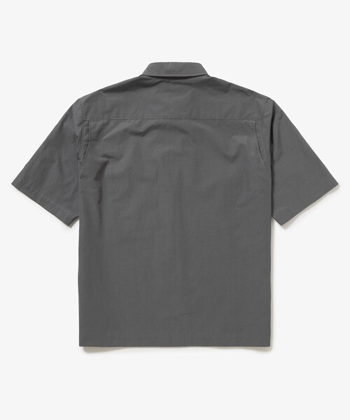 LACOSTE(ラコステ)の「ナイロンコットンツイルフラップポケットシャツ(シャツ/ブラウス・メンズ・ブラック/チャコール・39/38/41/40)」の4枚目の写真
