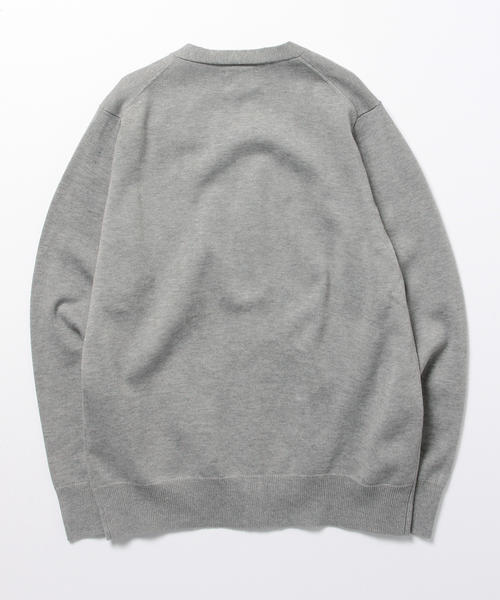 BEAMS（ビームス）の「BEAMS / ベーシックカーディガン（カーディガン/ボレロ・メンズ・ブラック系その他/チャコールグレー/ベージュ/ネイビー・MEDIUM/LARGE/SMALL）」の10枚目の写真