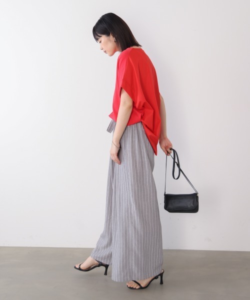 Bou Jeloud(ブージュルード)の「ラメストライプパンツ(その他パンツ・レディース・グレー/ベージュ・38)」の7枚目の写真