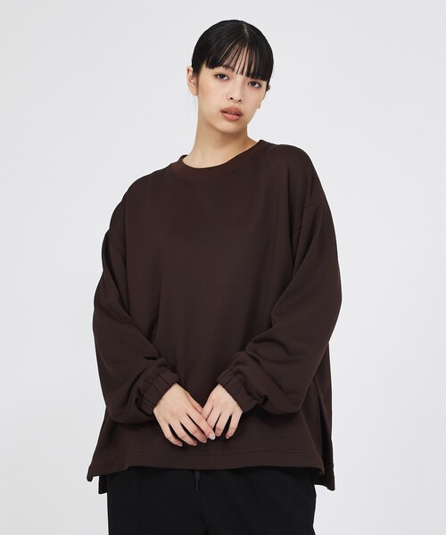 FORTUNA HOMME（フォルトゥナオム）の「【FORTUNA /フォルトゥナ】裾スリットニット / ユニセックス / FHPO-0265（Tシャツ/カットソー・メンズ・ブラック/ブラウン/クリーム・M/L）」の3枚目の写真