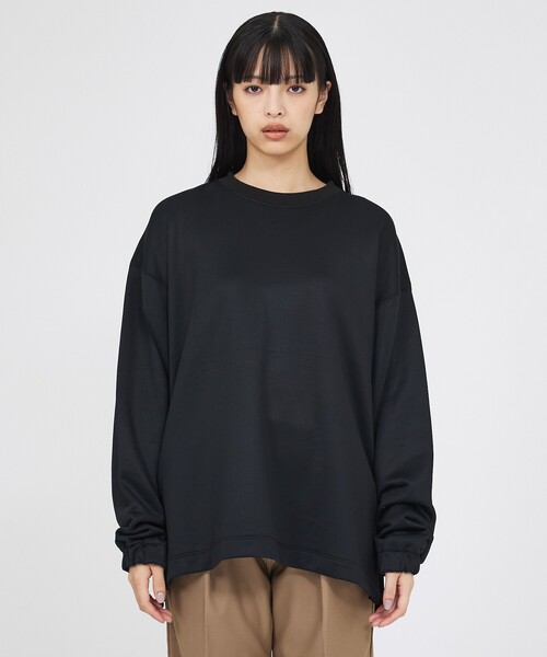 FORTUNA HOMME（フォルトゥナオム）の「【FORTUNA /フォルトゥナ】裾スリットニット / ユニセックス / FHPO-0265（Tシャツ/カットソー・メンズ・ブラック/ブラウン/クリーム・M/L）」の5枚目の写真