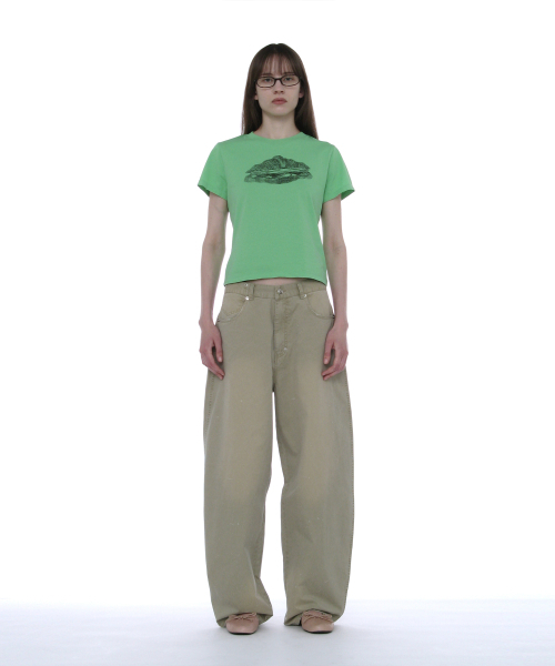 PARTIMENTO WOMEN(パルティメントウィメン)の「デザートエディションT_ネオングリーン(Tシャツ/カットソー・レディース・その他・SMALL/MEDIUM)」の5枚目の写真