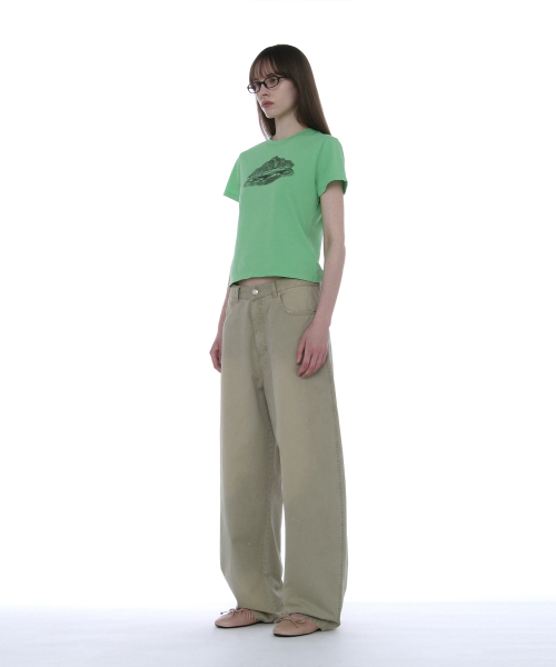 PARTIMENTO WOMEN(パルティメントウィメン)の「デザートエディションT_ネオングリーン(Tシャツ/カットソー・レディース・その他・SMALL/MEDIUM)」の6枚目の写真