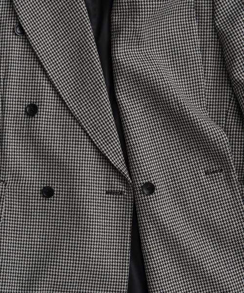 MAISON SPECIAL（メゾンスペシャル）の「Oversized Jacket Coat/オーバージャケットコート（テーラードジャケット・レディース・ブラウン/ブラック・FREE）」の19枚目の写真