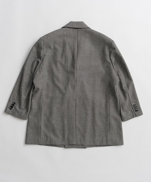 MAISON SPECIAL（メゾンスペシャル）の「Oversized Jacket Coat/オーバージャケットコート（テーラードジャケット・レディース・ブラウン/ブラック・FREE）」の20枚目の写真