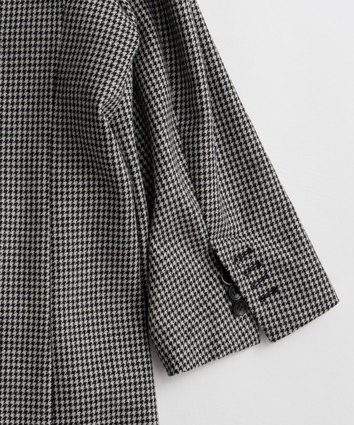 MAISON SPECIAL（メゾンスペシャル）の「Oversized Jacket Coat/オーバージャケットコート（テーラードジャケット・レディース・ブラウン/ブラック・FREE）」の22枚目の写真
