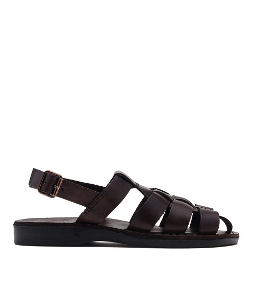 JERUSALEM SANDALS(エルサレム サンダル)の「1041 MICHAEL_BROWN (ミカエル)(サンダル・レディース・ブラウン・23cm/23.5cm/24cm/24.5cm/25cm/26cm/27cm/28cm)」の3枚目の写真