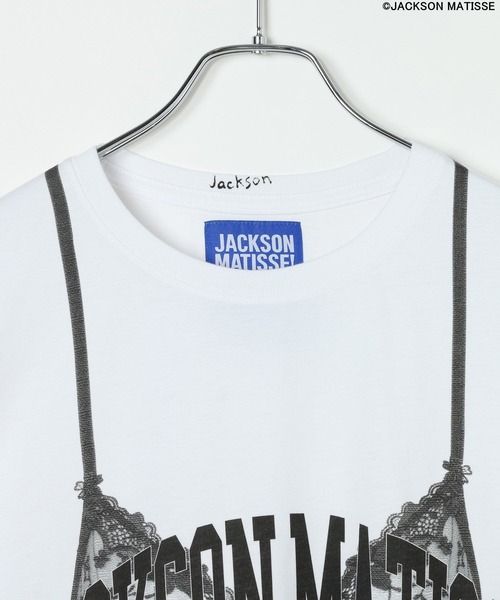 JACKSON MATISSE(ジャクソンマティス)の「【JACKSON MATISSE/BAYFLOW】ランジェリープリントT(Tシャツ/カットソー・レディース・ブラック/ホワイト・FREE)」の13枚目の写真