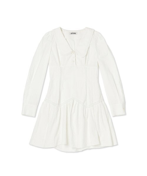 LOTSYOU(ロッツユー)の「lotsyou_Barrymore Dress White(ワンピース・レディース・その他・O/S)」の3枚目の写真