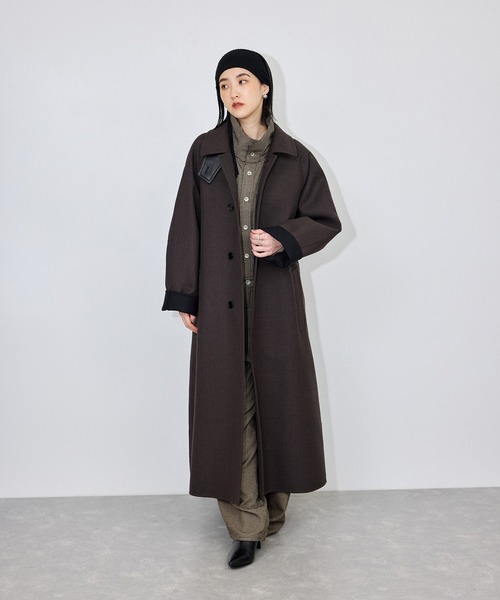 ADAM ET ROPE'(アダムエロペ)の「ポインテッドトゥストレッチショートブーツ(ブーツ・レディース・キャメル/ブラック/ダークブラウン・24.5/24/23.5/23)」の20枚目の写真