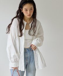 【Noka】ハシゴレースティアードブラウス《WEB限定》