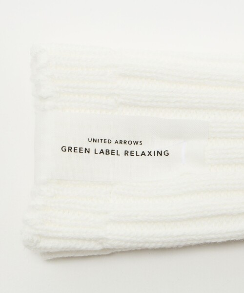 green label relaxing(グリーンレーベルリラクシング)の「リブ ソックス(ソックス/靴下・レディース・ホワイト/ライトグレー/ダークブラウン/パープル・FREE)」の6枚目の写真