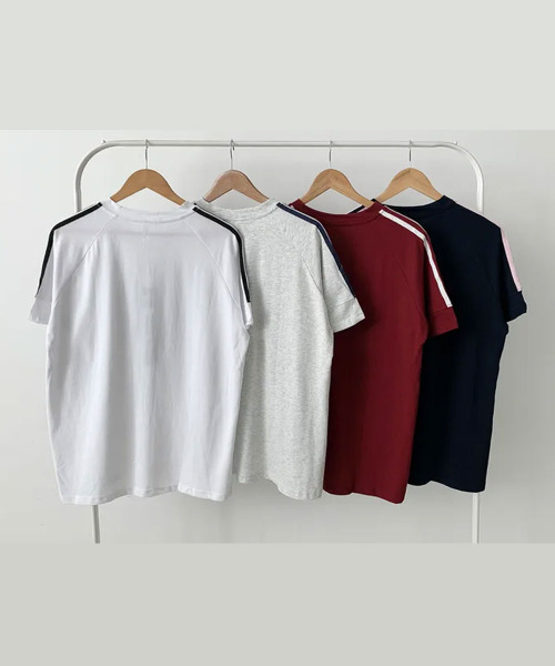 VIVID LADY(ビビッドレディー)の「ナンバリング Vネック 半袖Tシャツ(Tシャツ/カットソー・レディース・グレー/ネイビー/ホワイト・FREE)」の20枚目の写真